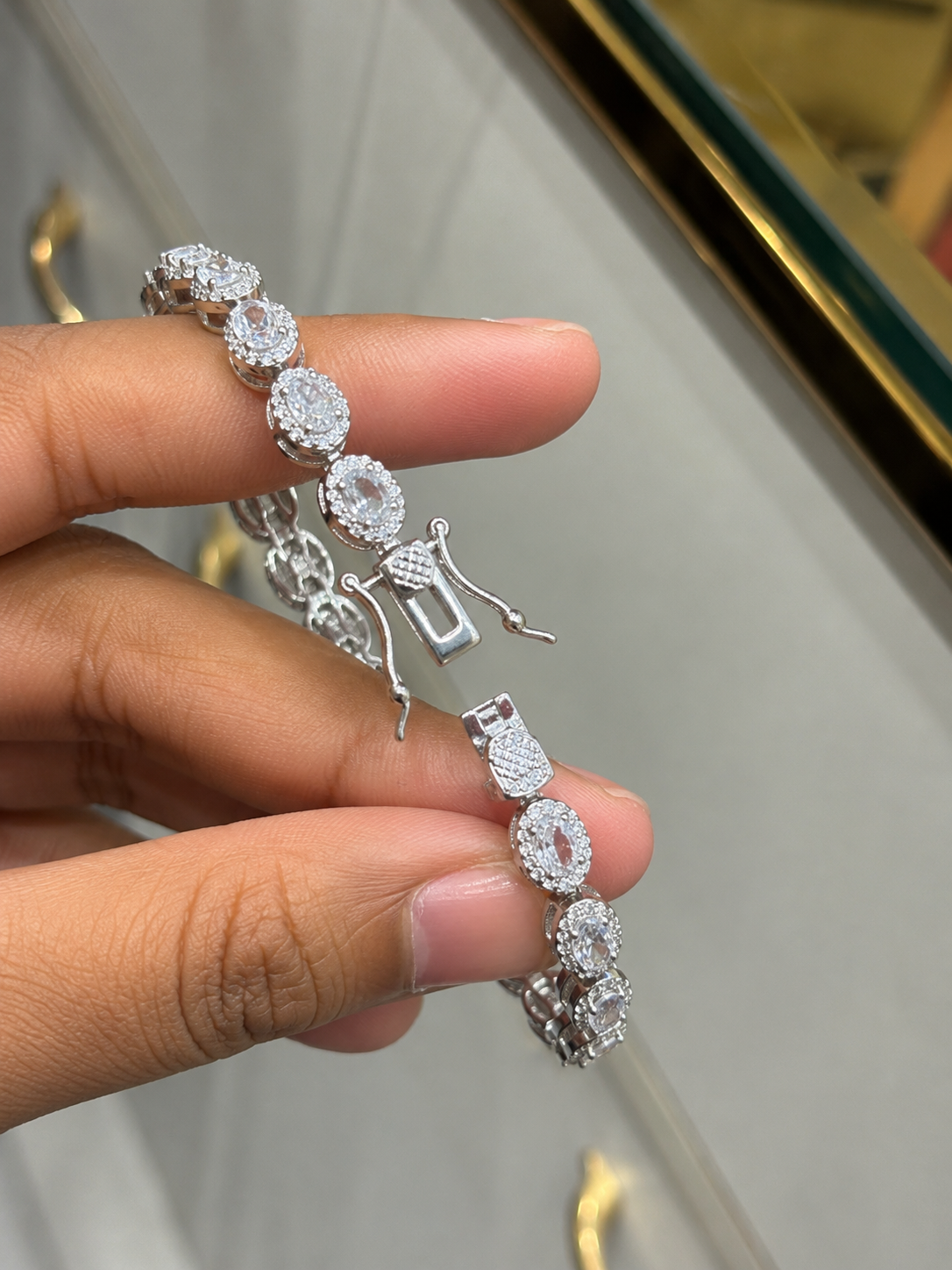 92.5 Sterling Ladies Silver Bracelet